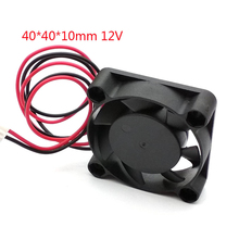 DC 12V 40mm x 40mm x 10mm 2-Pin Ball Bearing Computer PC Case Cooling Fan 4010 2024 - buy cheap