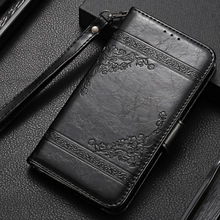 Vintage Wallet Flip Case for Philips Xenium V526 Case with Strap Stand Luxury PU Leather Cover Case Fundas 2024 - buy cheap