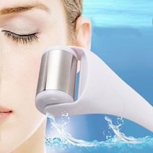 Dispositivo de beleza massageador facial para gelo e pele, rolo massageador para cuidado com a pele do rosto, prevenção de rugas 2024 - compre barato