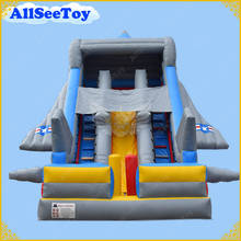 New Design Giant Inflatable Slide, Plane Inflatable Slide,Commercial Quality Inflatable Slide 2024 - buy cheap