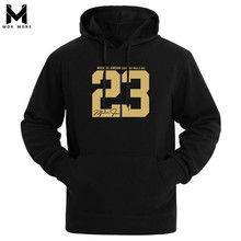 Fashion Men's New High Street Casual Jogger Sportswear Men Hoodies Sweatshirts Casual Wild 23 Printed Cotton Mens Hoodie 2024 - buy cheap