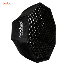 Godox light Softbox 80cm/95cm/120cm Diameter Octagon Brolly Umbrella Photography accessories soft box Reflector+Grid for Studio 2024 - buy cheap