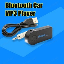 Bluetooth Car Kit FM Transmitter MP3 Player 3.5mm Audio AUX TF card Slots Dual USB Car Charger For iPhone Samsung GPS 2024 - buy cheap