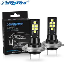 2Pcs Car Fog Lights H7 Lamp LED Super Bright 12 3030SMD 12V 24V 6000K White Driving Running Led H7 Bulbs for Auto Automotive 2024 - buy cheap