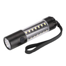 6 Modes Rechargeable LED Flashlight Outdoor Portable T6+28*COB LED Handy Pocket Flashlight Torch Light Lamp For Sporting Camping 2024 - buy cheap