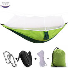 Portable Hammock High Strength Parachute Hanging Bed With Mosquito Net For Drop shipping Outdoor Travel Camping Hammock Chair 2024 - buy cheap