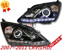 Car Styling Headlight For CR-V CRV headlights 2007 2008 2009 2010 2011 head lamp LED DRL front light Bi-Xenon Lens xenon HID 2024 - buy cheap