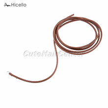 Leather Treadle Belt with metal hook old Singer cabinets and Manual Rocking Foot Pedals Sewing Machine 175cm 3.5*5mm Hicello 2024 - buy cheap