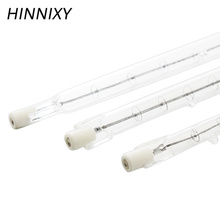 Hinnixy 5PCS/LOT R7S Halogen Dimmable Bulb 220V-230V Glass Tube Lamp Bulbs Tungsten Wire Ceramics 2700K Warm White 100/500/1000W 2024 - buy cheap