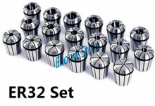 20pcs/set ER32 Chuck Collet Precision Spring Chuck Collet Set 1-20mm For CNC Milling Lathe Tool Engraving Machine 2024 - buy cheap