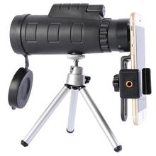 10 Times Concert mobile phone Camera Handset Clip Clamp Tripod Outdoor Zoom Adjustable Birdwatching Monocular Telescope 2024 - buy cheap