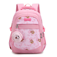 Mochila escolar infantil de desenhos animados, mochila escolar da moda com estampa de desenho animado, fofa, leve, para viagem, de princesa, 2019 2024 - compre barato