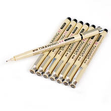 Genvana 1 pc Pigma micron pen Needle drawing markers  Cartoon Design Sketch  dawing liner fineliner Sketching pen art marker 2024 - buy cheap