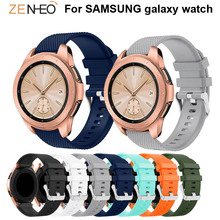 Correa de silicona para reloj inteligente Samsung Galaxy, repuesto de pulsera de 42mm para Samsung Gear sport S2, accesorios de 20mm 2024 - compra barato