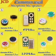 JCD New 2 Pin MIC Capsule Electret Condenser Microphone for Samsung microphone chip Replacement for Nokia speak microphone inner 2024 - buy cheap