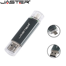 JASTER OTG USB Flash Drive 128gb High Speed Pen Drive 64gb 32gb 16gb 8gb External StoragePendrive Double Use Micro USB Stick 2024 - buy cheap