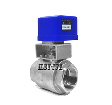 DN50 fixed-type Stainless steel motorized ball valve,AC/DC 12V/24V CR03/CR04 electric ball valve 2024 - buy cheap