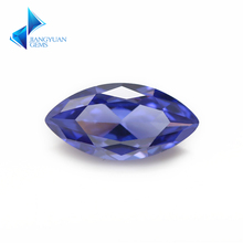 2x4-8x16mmMarquise форма 5А голубой CZ камень искусственные камни кубического циркония бусины для ювелирных изделий 2024 - купить недорого