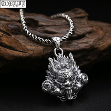 New! Handmade 925 silver Dragon pendant vintage thai silver strong Dragon pendant Man jewelry gift necklace pendant 2024 - buy cheap