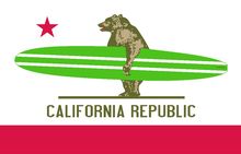 Bandera de la República de california, 90x150cm 2024 - compra barato
