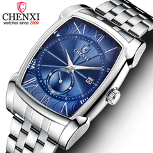 CHENXI Watches Men's Quartz Military Stainless Steel Wristwatch Men Top Brand Fashion Chronograph Male Waterproof Business Watch 2024 - buy cheap