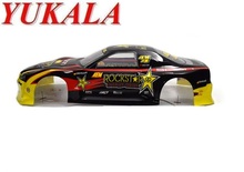 YUKALA  1/10 RC parts PVC painted body shell for 1/10 RC  racing on-road drift car(size: 440*185mm wheel base 257mm) 2024 - buy cheap