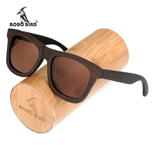 BOBO BIRD-gafas de sol polarizadas Retro para hombre y mujer, lentes de sol de madera hechas a mano de lujo para amigos, regalos AG005b, envío directo OEM 2024 - compra barato