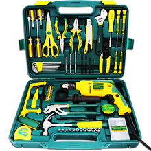 98PCS/ Set Manual Household Tool Kit Hardware Tools Group Set Electrician Carpentry Repair Kit Box Combination 2024 - buy cheap