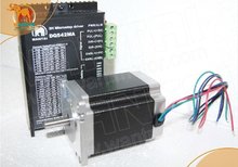 Motor paso a paso Wantai Nema23, eje simple 57BYGH420 127oz + controlador DQ542MA 4.2A 50V 125 microimpresora 3D Makerbot 2024 - compra barato