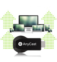 Anycast recetor dongle windows andriod tvsm100, 2.4g 4k h.265 hdmi, tv, miracast dlna airplay wifi 2024 - compre barato