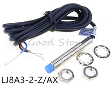 1pcs LJ8A3-2-Z/AX Blue Head sensing M8 2mm NPN NC 6 to 36VDCcylinder inductive proximity sensor switch 2024 - buy cheap