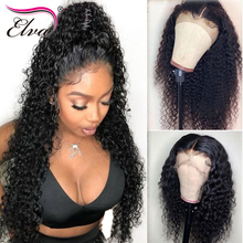 Lace Front Human Hair Wigs Pre Plucked With Baby Hair Curly Human Hair Short Wigs For Black Women Elva Remy Hair Brazilian Wigs 2024 - buy cheap