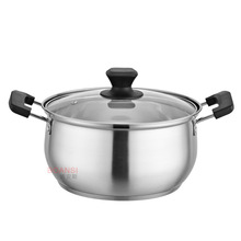 1pcs Stainless Steel Extra Bottom Extra High Steamer Pot Cookware Food Induction Soup&Stock Pots Home Kitchen Cooking Tools 2024 - buy cheap