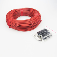 12K 100 meters Low Price carbon fiber heating wire electric hotline New infrared heating cable system 2024 - buy cheap