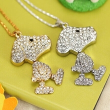 Jewelry USB Flash Drive 64GB Diamond Dog Pendrive 512GB Necklace Cle USB 128GB Memory Stick Girl Gift Pen Drive 16GB 32GB 2.0 2024 - buy cheap