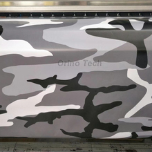 ORINO Digital Snow Black Grey White Vinyl Film Camouflage Car Wrap With Air Bubble Free Vehicle Motorcycle Sticker Decal Sheet 2024 - buy cheap
