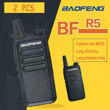 (2pcs)Baofeng R5 Handheld Walkie Talkie Portable Radio  ultra-long standby  UHF Handheld Two Way Ham Radio Communicator HF Trans 2024 - buy cheap