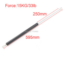 250mm Stroke Auto Gas Spring Damper Ball Gas Strut Shock Spring Lift Prop Automotive M8 15KG/33lb Force Gas Spring 2024 - buy cheap