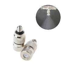 1Pc Mister Misting Spray Nozzle 0.6mm 0.8mm Plug Anti Drip Garden Cooling 2024 - buy cheap