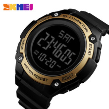 SKMEI-reloj deportivo para hombre, cronógrafo Digital LED, informal, resistente al agua, marca de lujo, 1346 2024 - compra barato