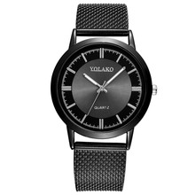 Watch Clock erkek kol saat Women's Casual Simple Quartz Plastic Leather Band Watch Analog Wrist Watch bayan kol saati 2024 - buy cheap