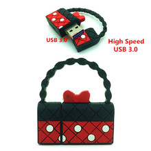 USB 3.0 Minnie Handbag USB Flash Drive Pendrive U Disk Pen Drive  128GB 16GB 32GB 64GB Storage memory best gift For girl friend 2024 - buy cheap