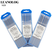 Electrodo de tungsteno WZ8, cabeza blanca, 1,0/1,6/2,0/2,4/3,0/3,2/4,0x175mm, aguja TIG, electrodo de tungsteno, varilla TIG, 10 Uds. 2024 - compra barato