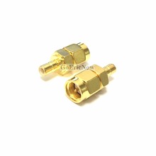 5 pcs   RF Coaxial SMA Male Plug to SMB Male Jack Plug Coaxial Adapter Connector 2024 - buy cheap