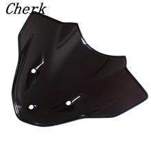 Protector de pantalla de parabrisas de motocicleta, Protector de doble burbuja para BMW S1000R 14-16 15, color negro 2024 - compra barato