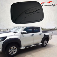 Cubierta de tanque de aceite para HILUX, cubierta de tanque de gas, accesorios para hilux revo, color negro, 2015, 2016, 2017 2024 - compra barato