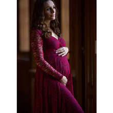 Сексуальное вечернее платье для беременных платье для фотосъемки платья для беременных для фотосессии Одежда для беременных Vestidos Shooting 2024 - купить недорого