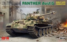 Ryefield-modelo RFM5018 1/35 Panther Ausf.G, Kit de modelos de producciones tempranas/finales 2024 - compra barato
