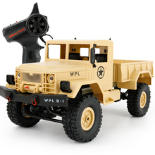 WPL-camión todoterreno a control remoto WPLB-1 1/16, 2,4G, 4WD, con luz RTR 2024 - compra barato