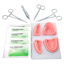 Kit de prática dentária, kit de instrumentos de treinamento de operação com modelo de gel selica para alunos médicos e dentários 2024 - compre barato